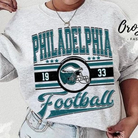 NFL Other - Philadelphia Eagles Football Sweatshirt Retro Philadelphia Eagles Shirt Tee